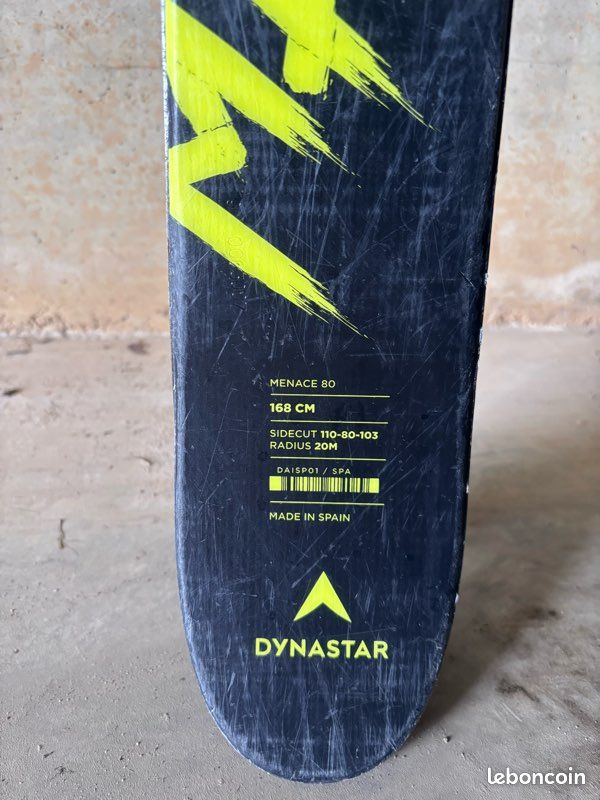 Pack de Ski Dynastar M-Menace 80 + Fixations XP10 Noir Garçon