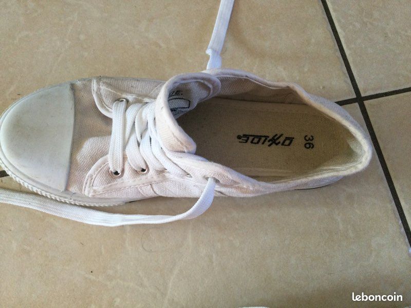 Baskets blanches p36 (image 2)
