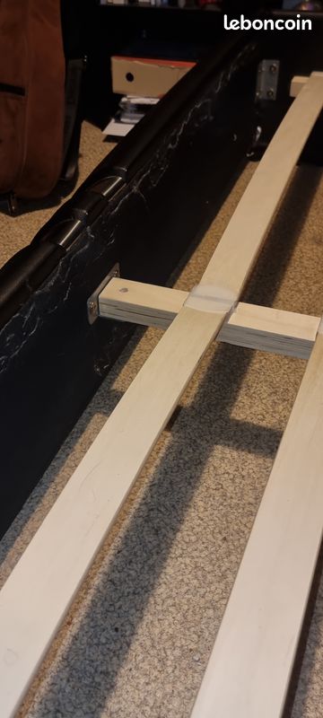 Vend lit 2 places avec matelas ou sans (image 11)