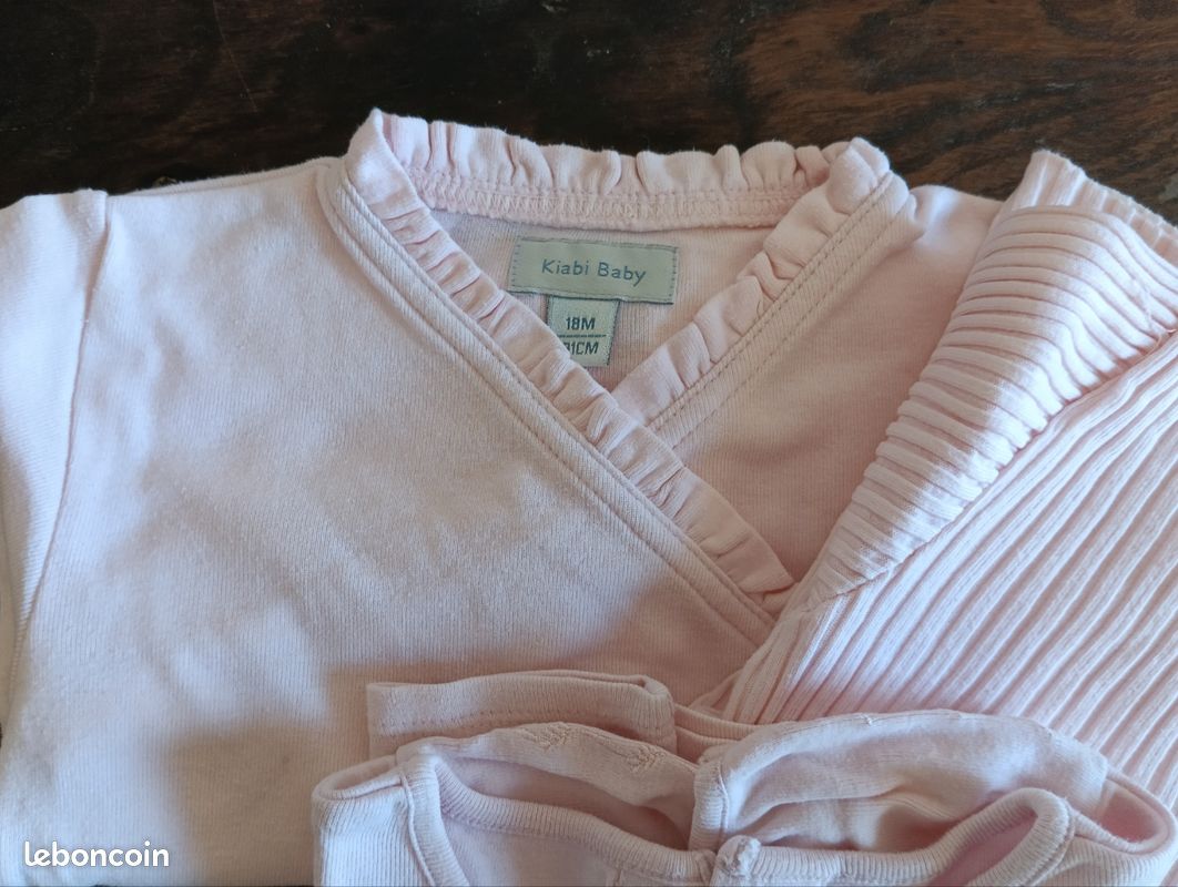 Lot de vêtements fille 18mois rose (image 4)