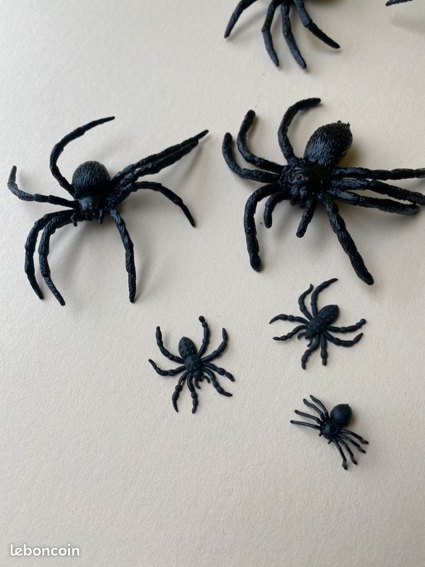 LOT fausses ARAIGNÉES HALLOWEEN (image 4)
