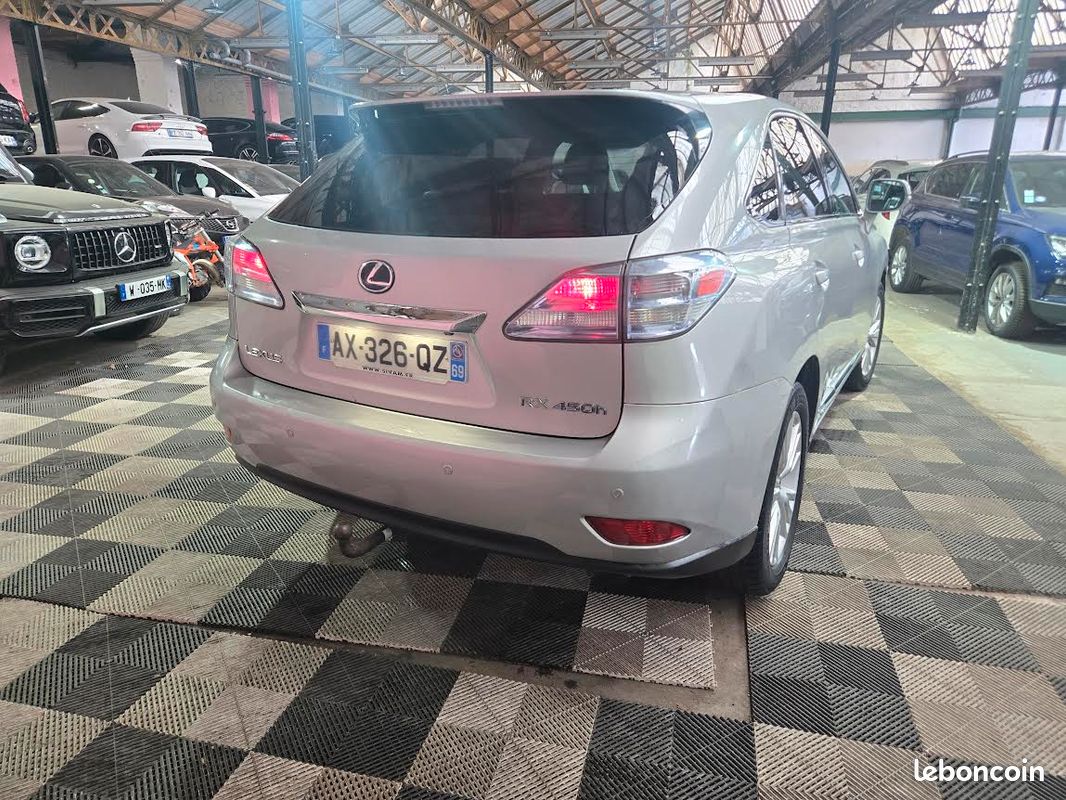 Lexus rx 450h 3.5 v6 299 awd e-cvt pack luxe cuir gps xenon attelage remorque camera ar. ... (image 2)