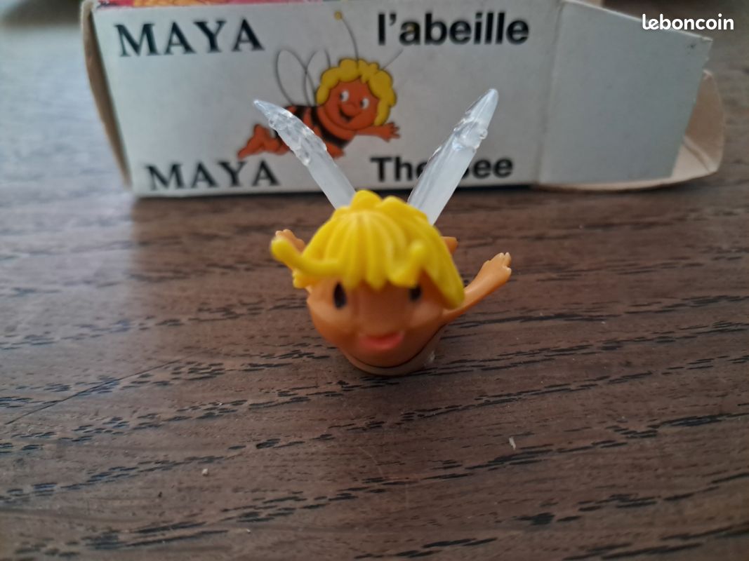 Figurine Rare Maya L'abeille Magnétique + Willy (sans Ailes) - U443 - 1977