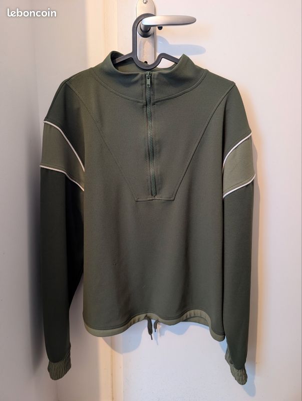 Pull Zara vert oversize (image 1)