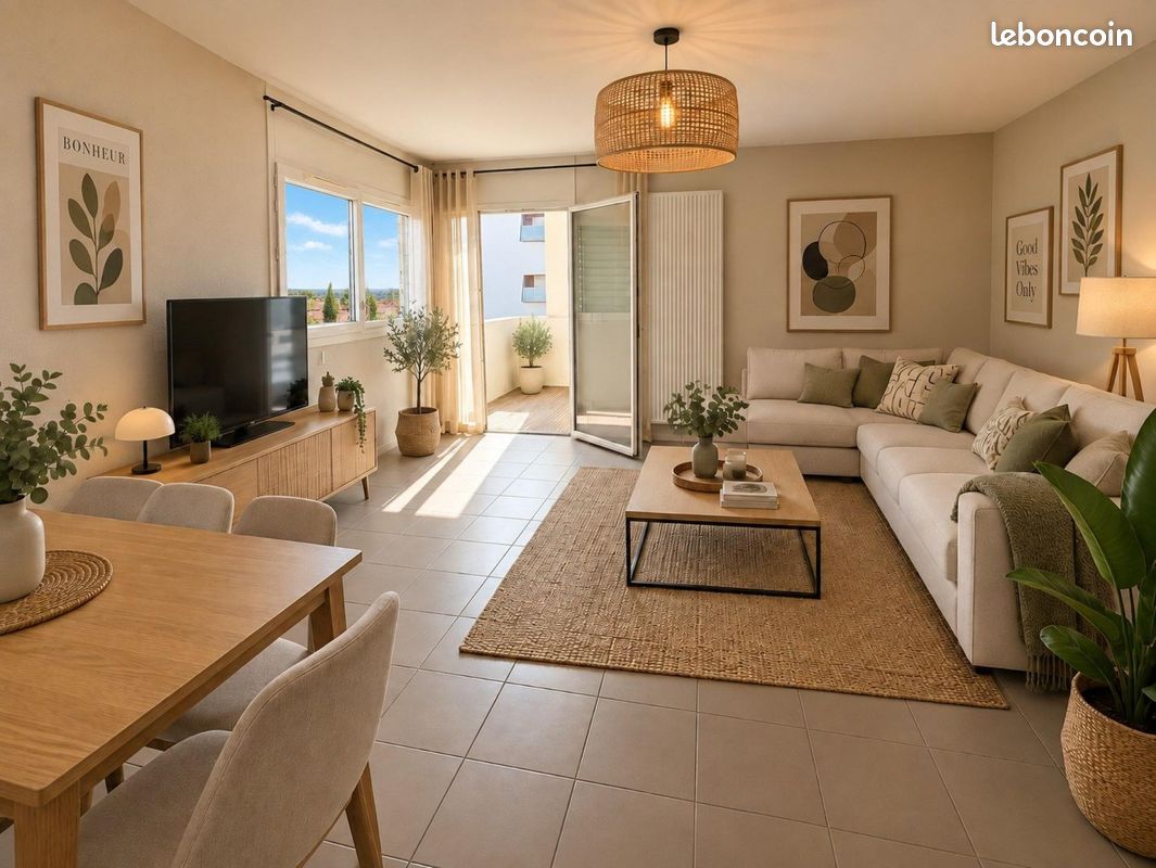 Appartement 3 pièces 64 m² · à Bègles · 64 m² · 206 500 €