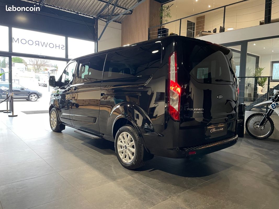 FORD TOURNEO CUSTOM 320 L2H1 2.0 EcoBlue 130 BVA Titanium - TVA (image 4)