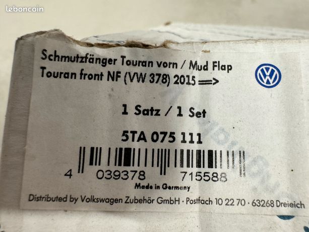 Volkswagen - Bavette garde-boue, Arrière