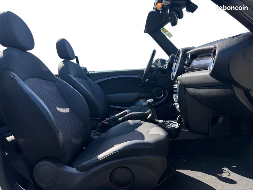 MINI CABRIOLET R57 98 ch One Pack Salt DECAPOTABLE-CABRIOLET-REGULATEUR-LIMITEUR-BLUETOOTH (image 15)
