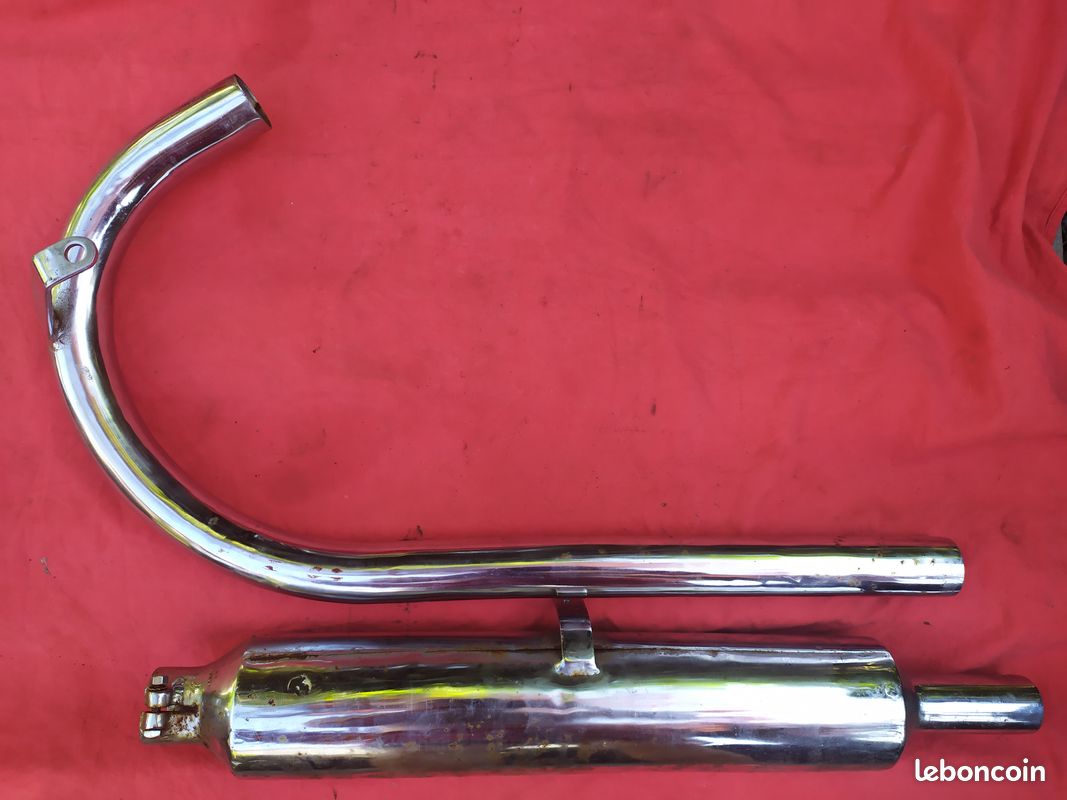 Ligne échappement BSA 500 M20 M21 (image 1)