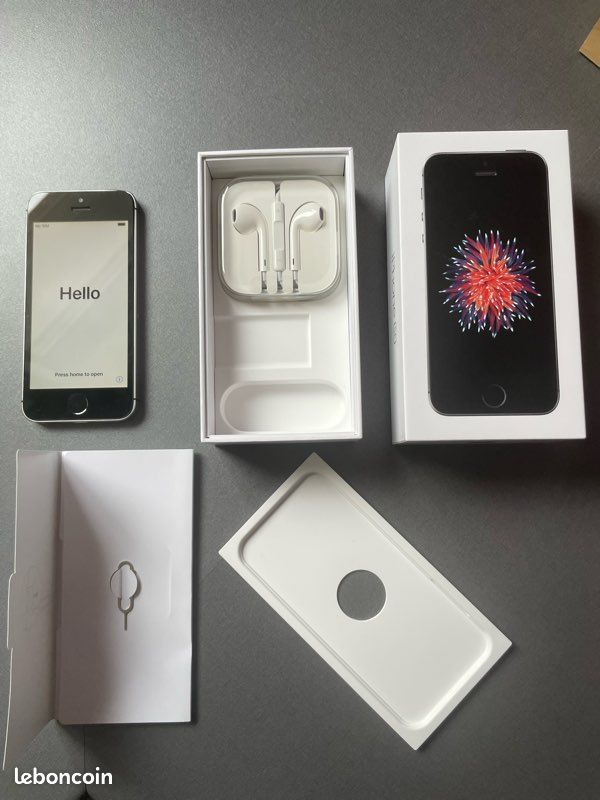 IPhone SE 32 GO Space Grey Silver (image 1)