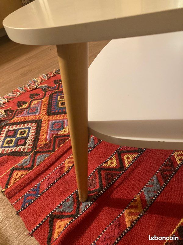 Table basse style scandinave blanche (image 2)