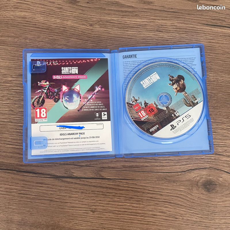 Saints Row - PS5 avec code pour personnalisation du personnage (image 1)