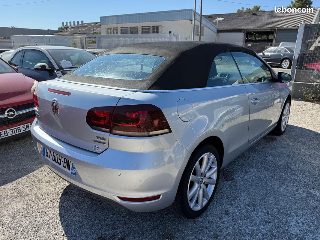 Volkswagen GOLF VI CABRIOLET 1.2 TSI 105CH BLUEMOTION TECHNOLOGY (image 3)