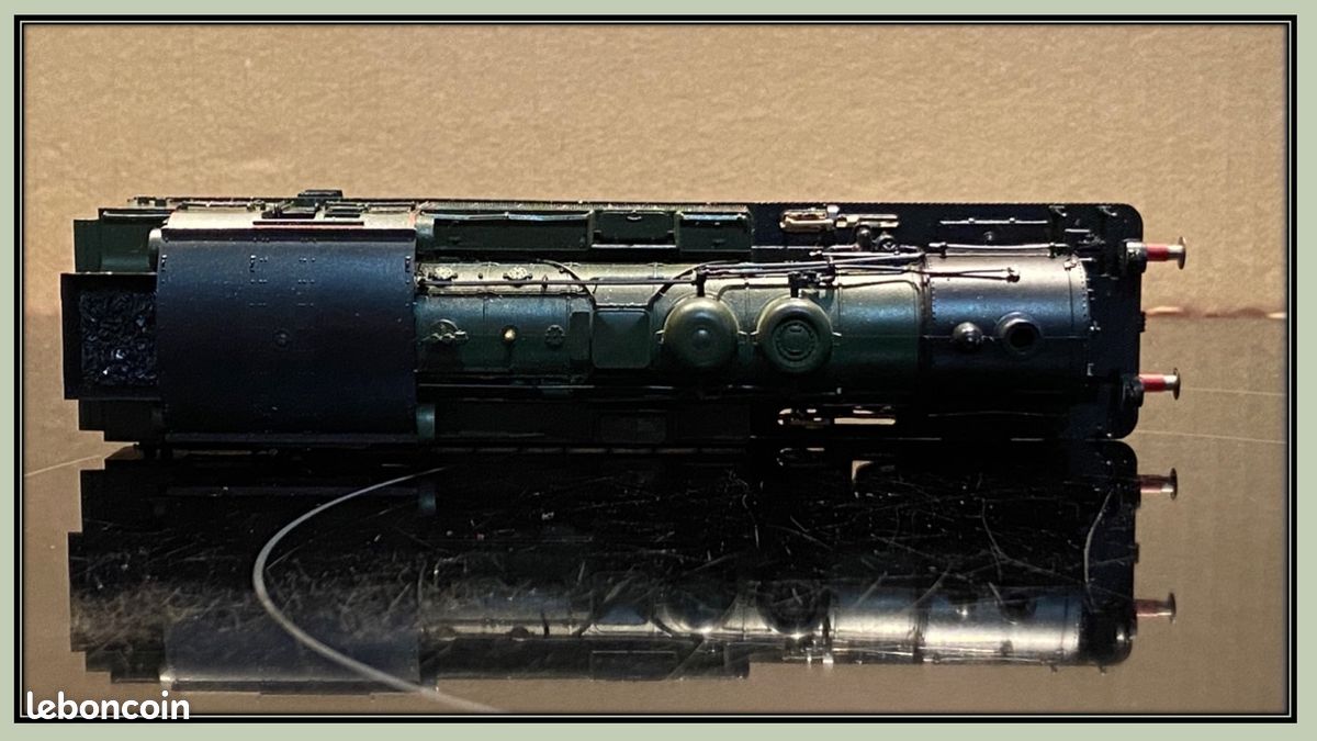 Loco Vapeur Fleischmann 4078 Fv 232TC420, HO, Digitalisée, état D'usage (BE/BO)