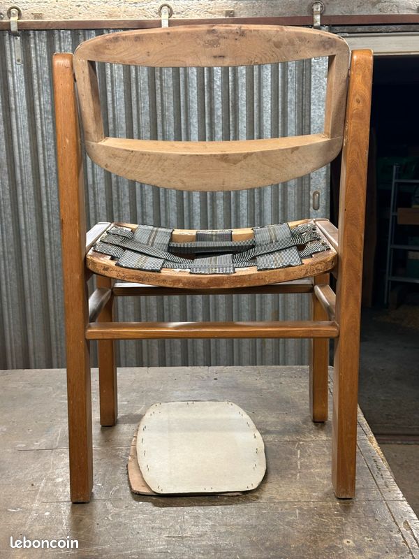 Vends lot de chaises à restaurer Roche Bobois (image 2)
