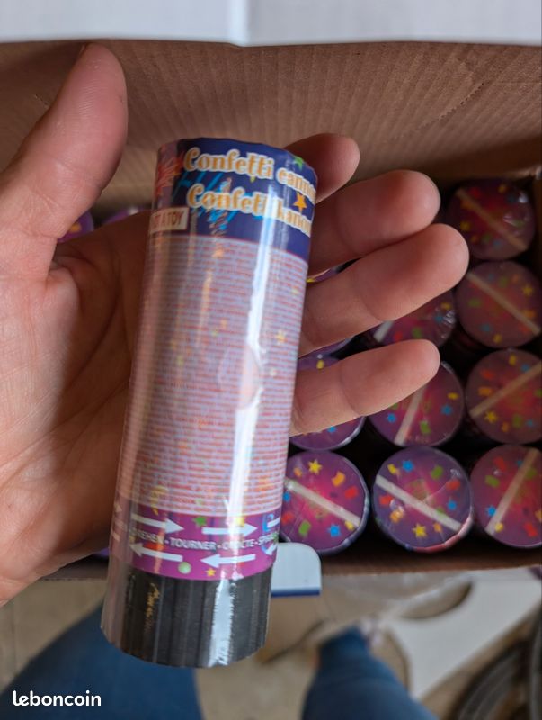 24 minis canons confettis (image 2)