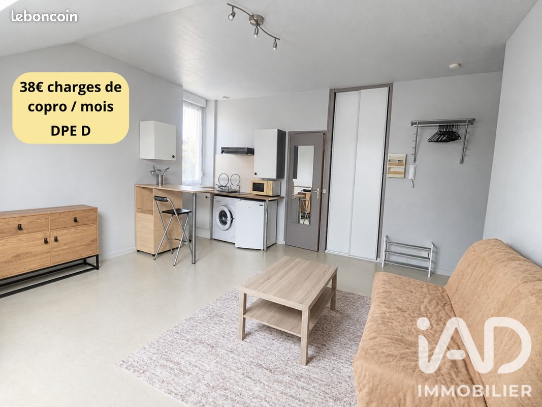 Appartement 1 pièce 23 m² · à Troyes · 23 m² · 59 000 €