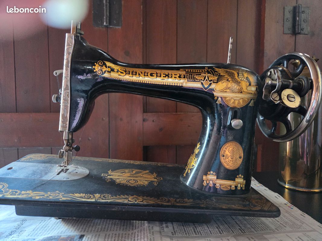 Machine à coudre Singer ancienne (image 1)