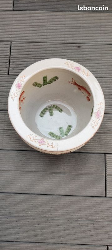 Ancien pot de fleur céramique (image 2)