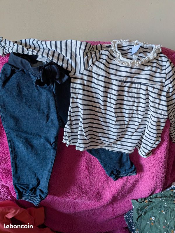 Gros lot vêtements fille 2 ans (image 4)