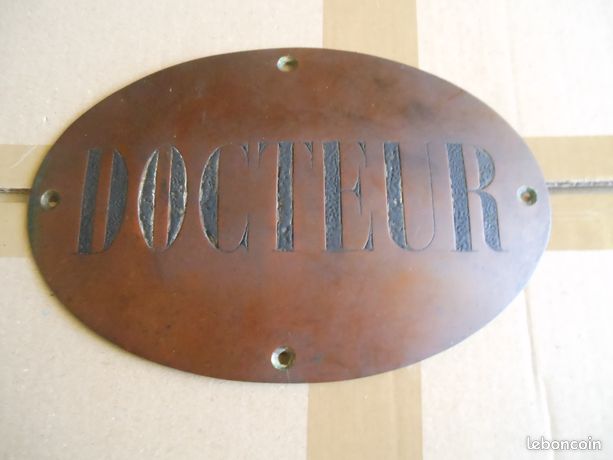 Plaque Émaillée Bombée Ancienne – GNOME RHONE – Métal – Déco Atelier