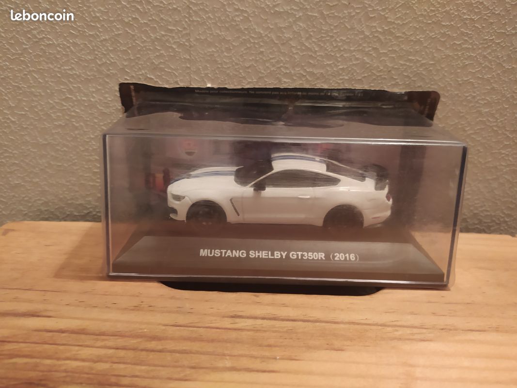 Modèle Réduit Ford Mustang Shelby GT350R 2016 1/43 IXO - Neuf Sous Blister Collection