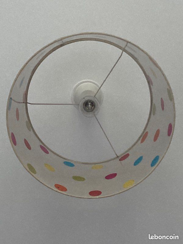 Abat jour suspension ou à mettre sur un pied de lampe (image 10)