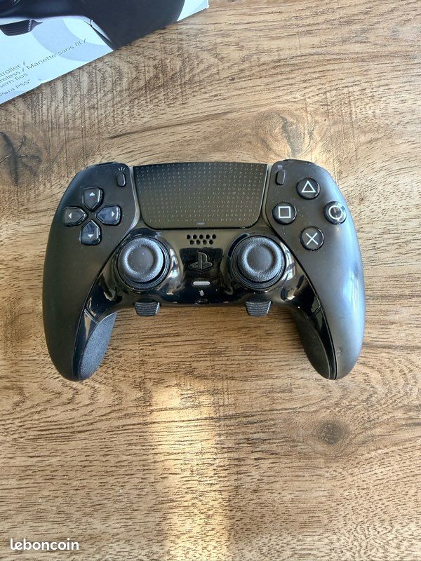 Manette PS5 Sony DualSense Edge noire + boîte, housse et accessoires (image 6)