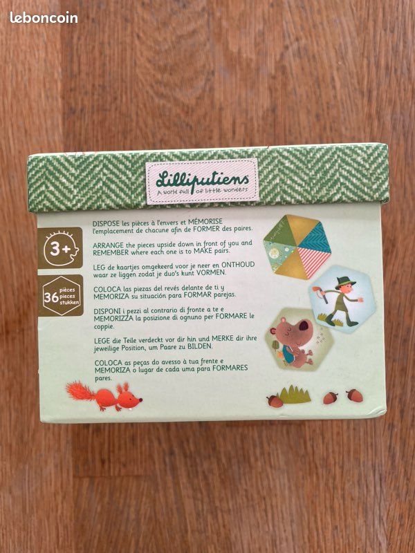Jeu de mémo Lilliputiens +3ans (image 3)