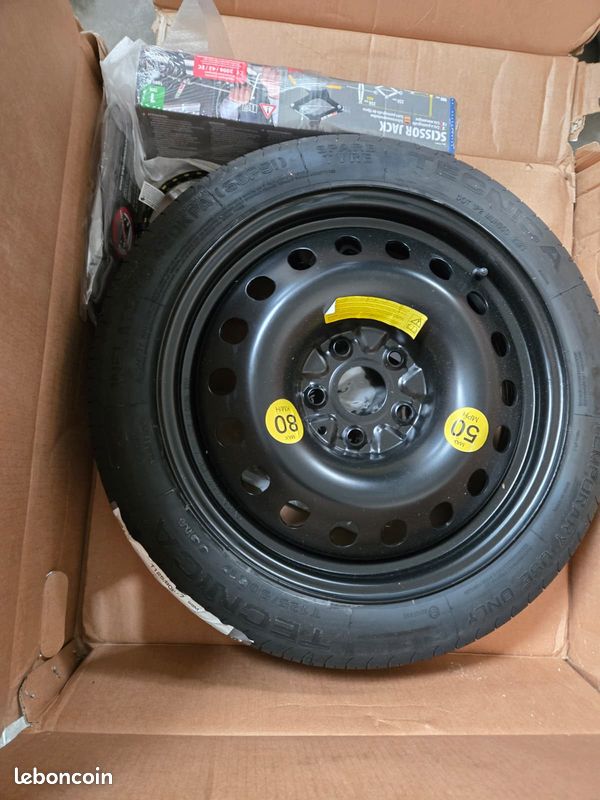 MAK Kit Roue de Secours 78K0R023DA – 125/80R17 64x14 + Facture + Garantie (image 1)