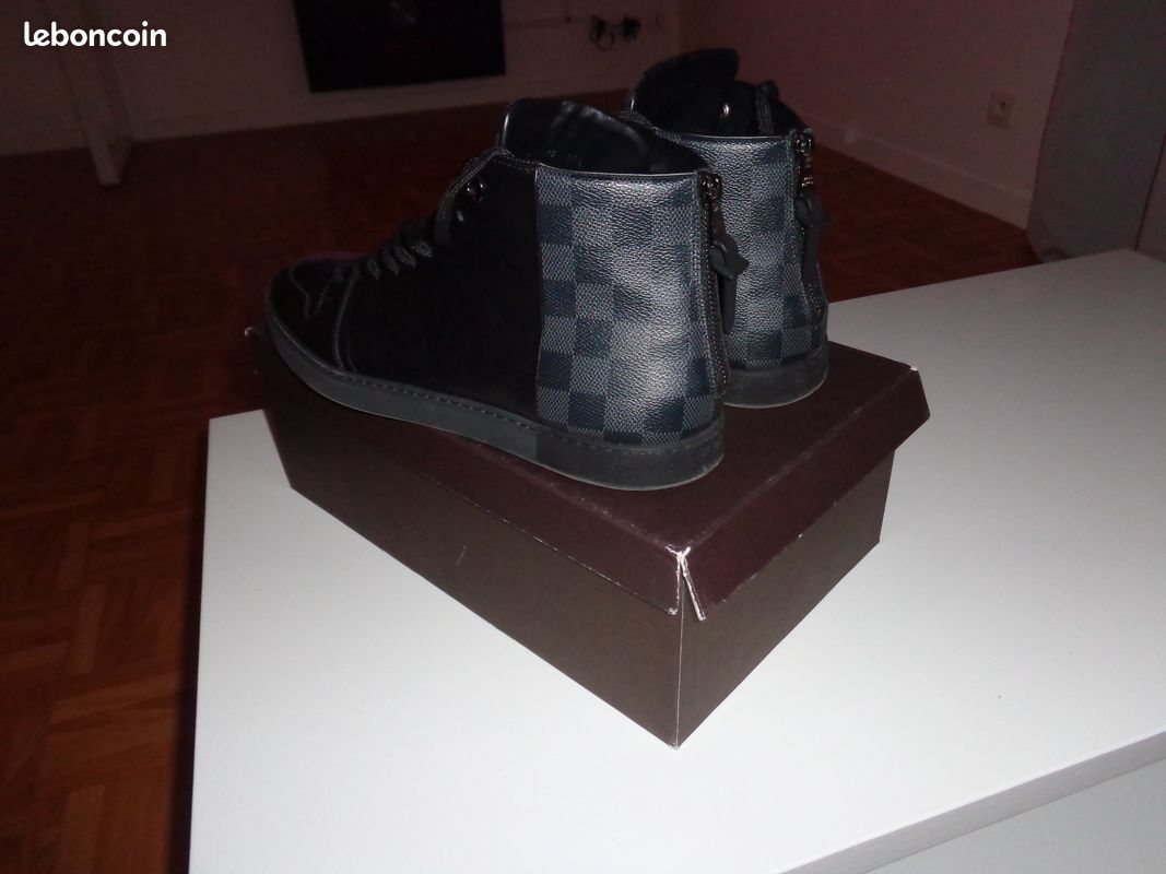 Sneakers montantes Louis Vuitton T44 comme neuves (image 3)