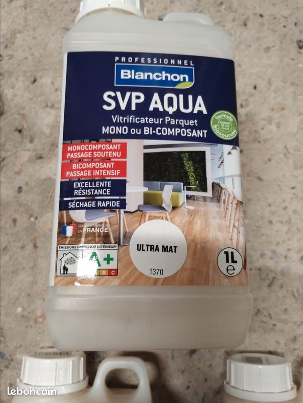 Vitrificateur parquet 1L Blanchon svp aqua (image 2)