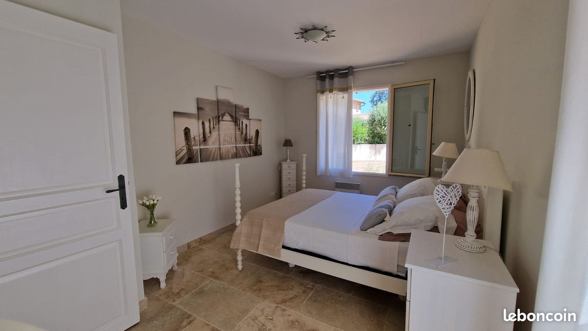 Villa meublée 80m² - 2 chambres + bureau - Jardin - Octobre à avril (image 4)