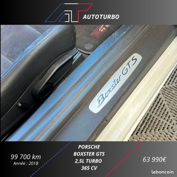 Porsche 718 BOXSTER (982) 2.5 365CH GTS PDK EURO6 (image 11)