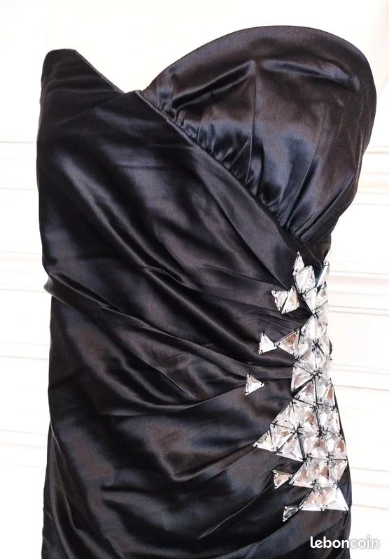 Blooberries Robe Soirée Fêtes Bustier Cocktail T L/XL (image 10)