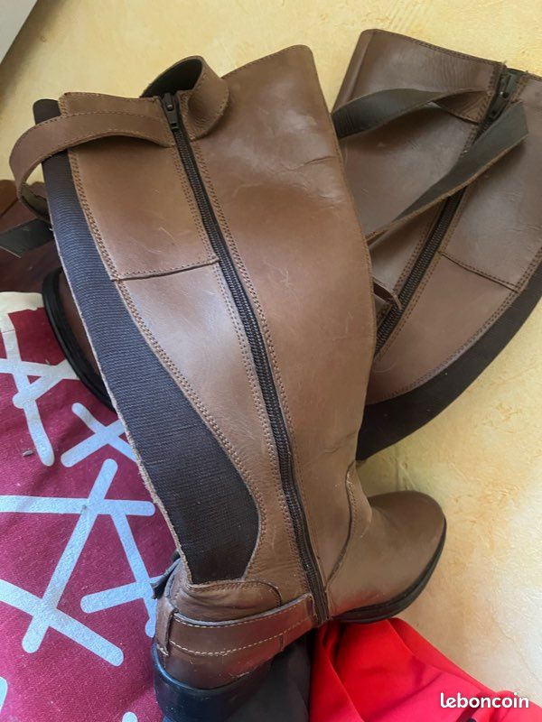 BOTTES MARRON CHOCOLAT – La Strada