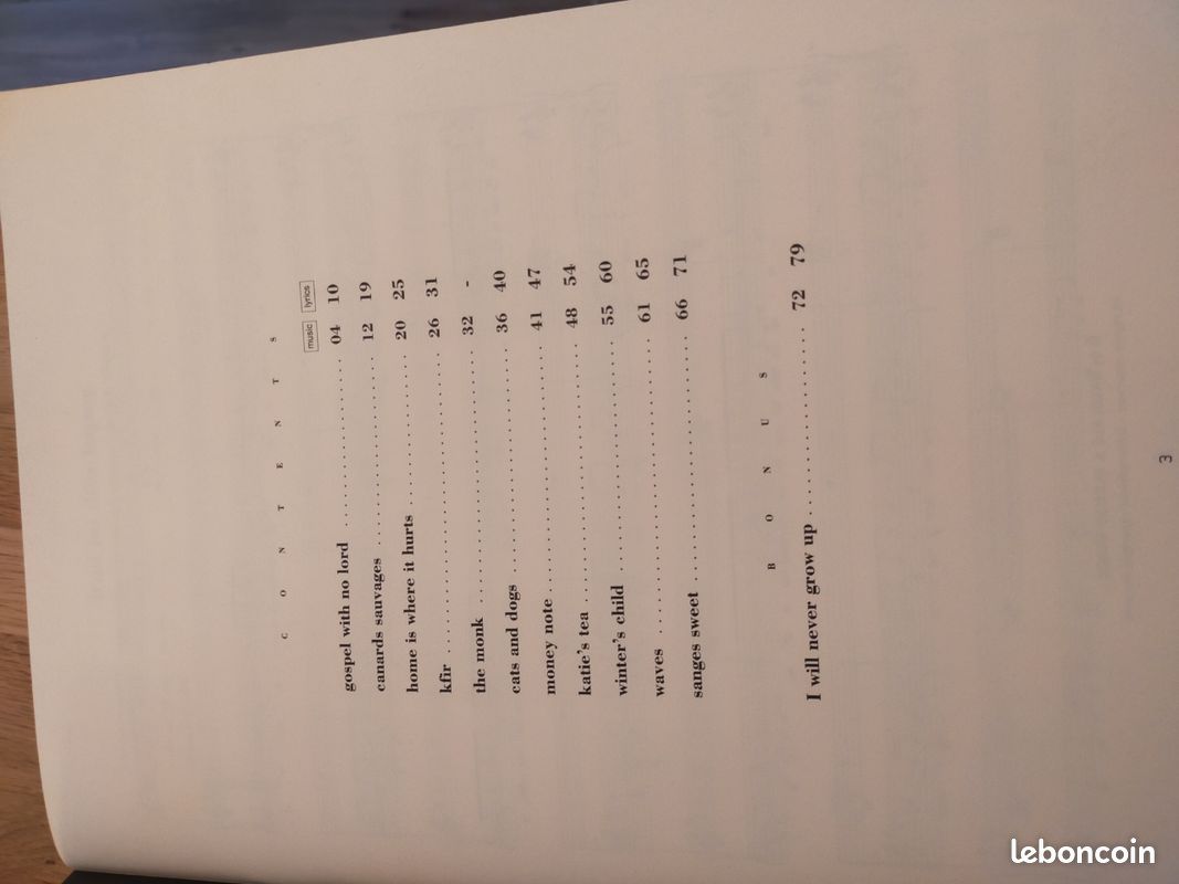 Song book Camille (image 3)