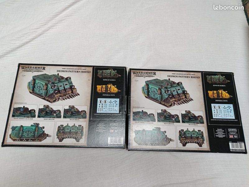 Warhammer 30k horus heresy armée lot sicaran kratos legiones astartes battlegroup armée lot (image 7)