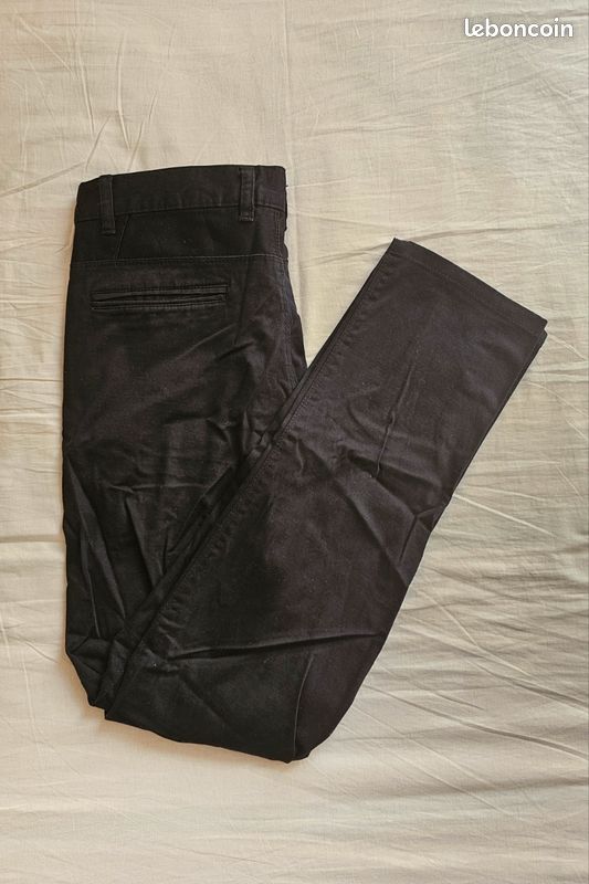 Pantalon Homme Noir Élégant – Yakmen Collection – Taille 31 (image 5)