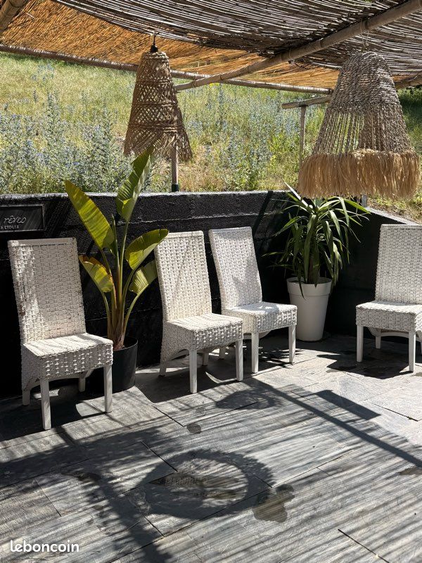 Chaises en rotin (image 3)