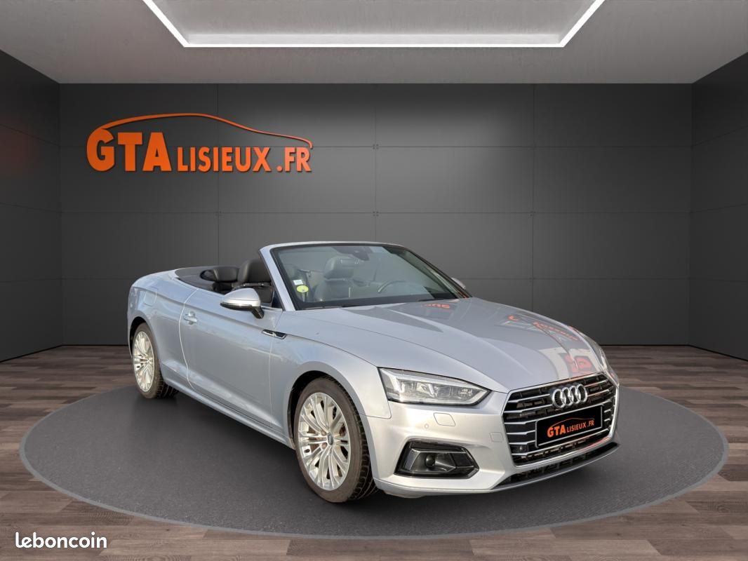 Audi A5 Cabriolet V6 3.0 TDI 218 S tronic 7 Quattro Design Luxe FRANCAISE (image 7)
