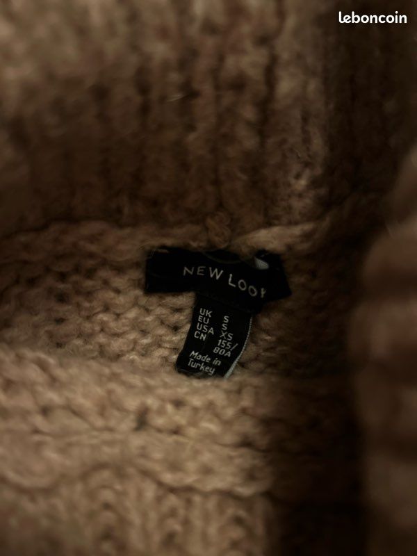 Pull overs hiver femme avec col (image 2)
