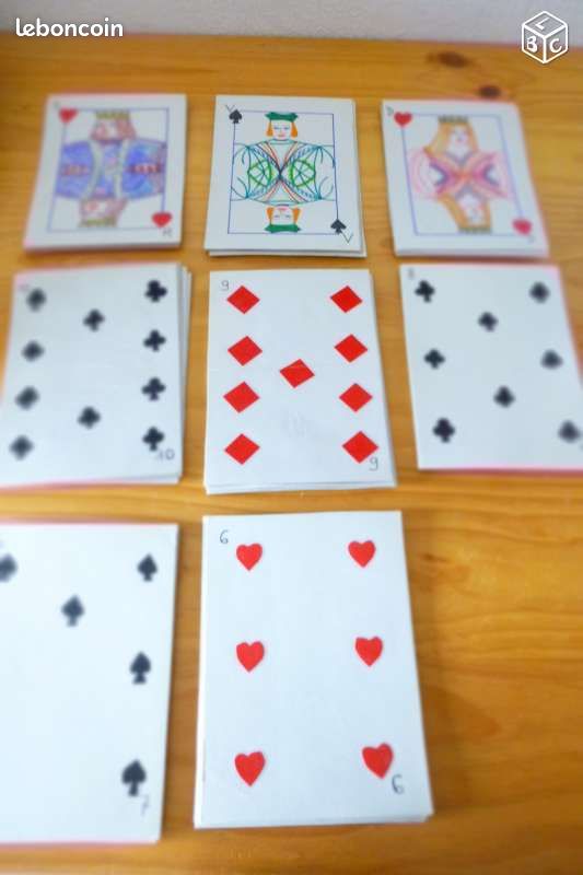 Jeux de cartes : grand format (image 1)