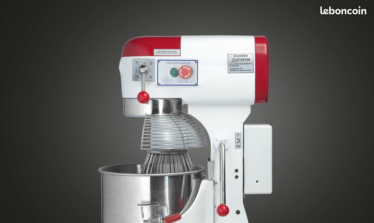 Batteur Mélangeur Professionnel 20 Litres PizzaGroup (image 4)
