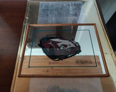 Nostalgic-Art Plaque rétro, 30 x 40 cm, Triumph – Original Motorcycles – Idée cadeau pour motards, Official License Product (OLP), en métal, design vintage