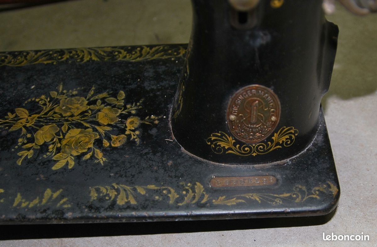 Machine à coudre ancienne SINGER (image 2)