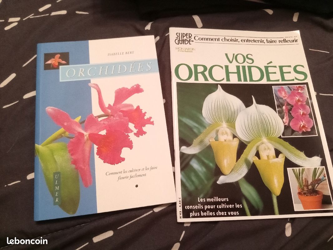2 livres sur la réussites des orchidées (image 1)