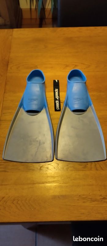 Palmes speedo Long Blade Fin taille M ou 40/41 (image 1)