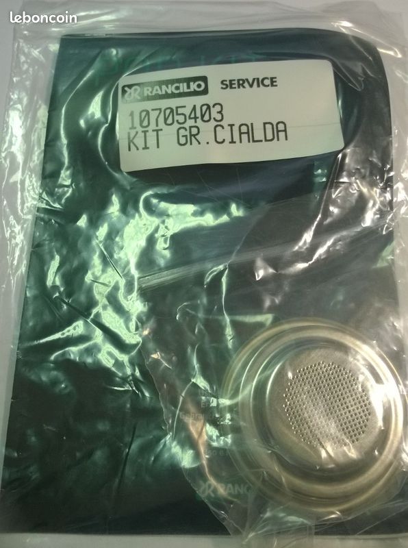 Kit adaptateur dosette Rancilio Silvia (Pod Kit) - lectromnager Kit adaptateur dosette Rancilio Silvia (Pod Kit) - lectromnager