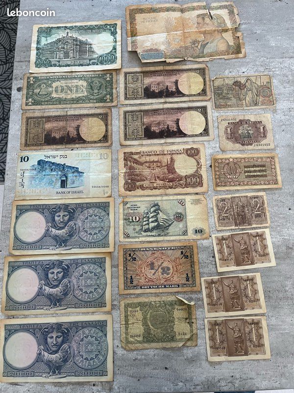 Billets anciens (image 2)